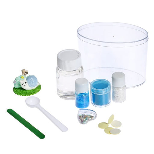 Набор для опытов Коллоидный сад, с милой улиткой - Эврики фото 3