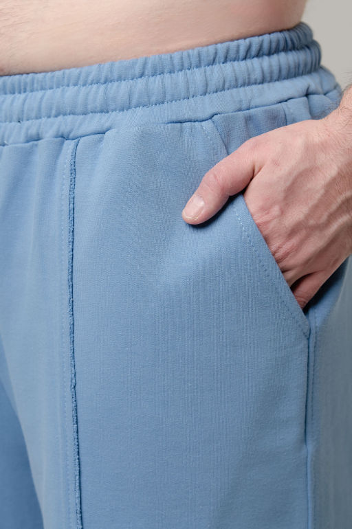 Арт. 65510 Шорты мужские 48-56 (5 шт) Цвет:Голубой - Идеал фото 5