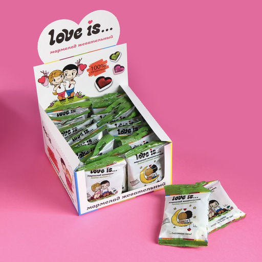 Цена за 20 шт. Мармелад Love Is ЖуйМиксик, мята-лимон-лайм, 20 г