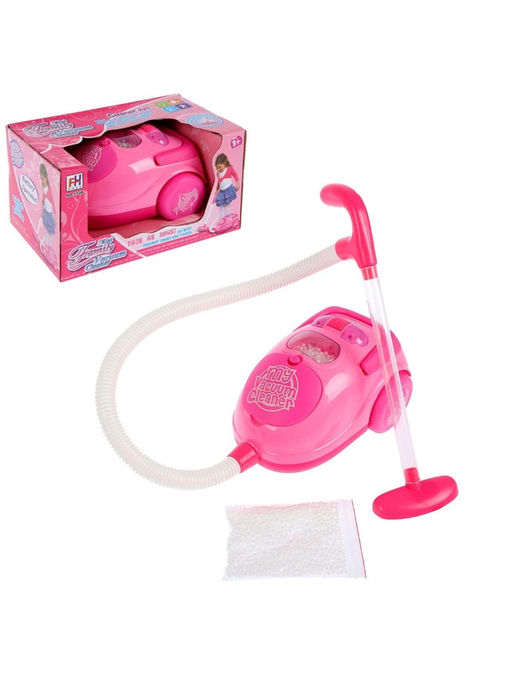 Бытовая техника пылесос Мой дом с аксессуарами, световые эффекты, работает от батареек - Simaland фото 3