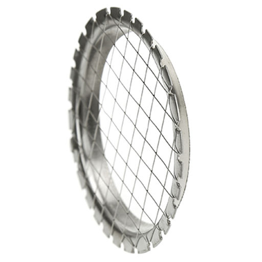 Салаторезка для варенных овощей д 8,5см, ячейка 0,9х0,9см, металл. (Китай)