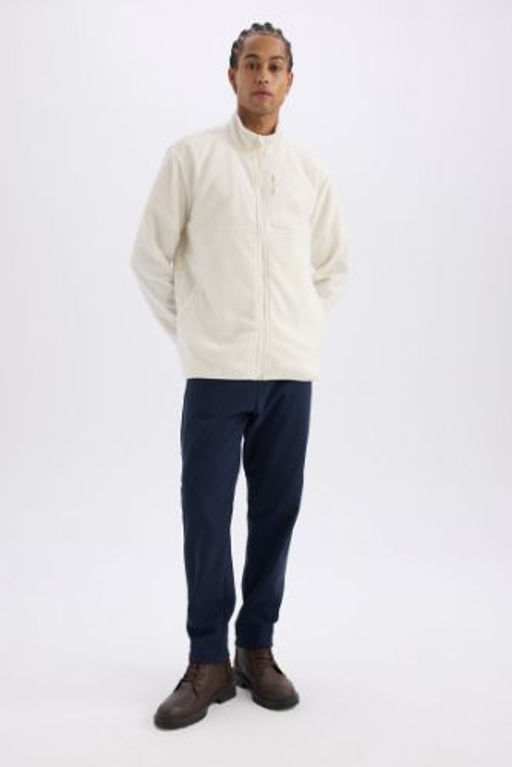 DeFactoFit Kal?n Jogger Esofman Alt? Standart Fit Cepli Sporcu Beli Lastikli