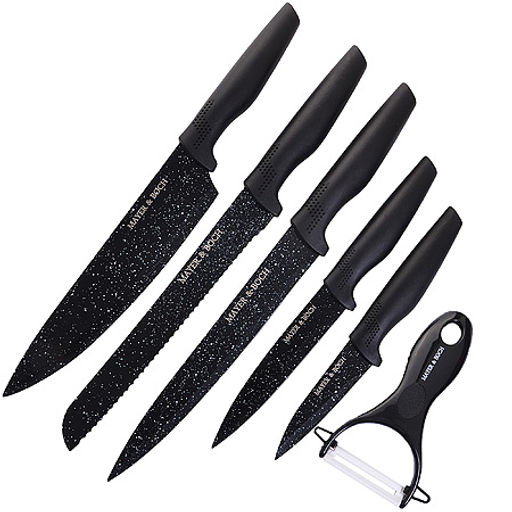 30522 Набор ножей 6 пр нерж сталь MB (х20) - Mayer&boch фото 2