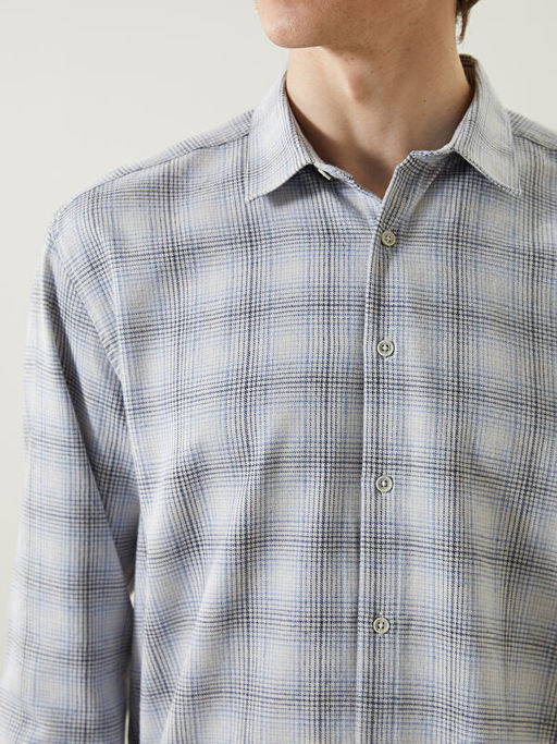 Regular Fit Uzun Kollu Ekose Erkek Oduncu G?mlek