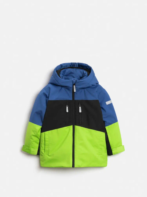 ACOOLA / Куртка детская для мальчиков Bustah сине-зеленый  фото 3