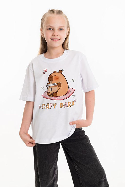 Футболка М225076Па белый