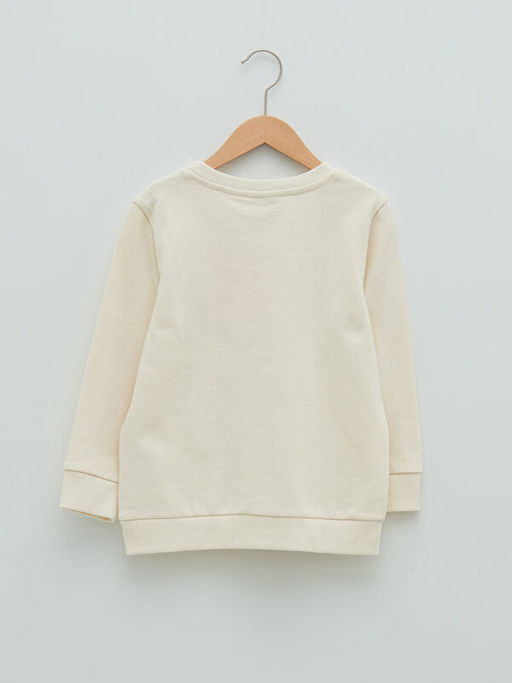 Bisiklet Yaka Slytherin Bask?l? Uzun Kollu K?z ?ocuk Sweatshirt - Waikiki фото 2