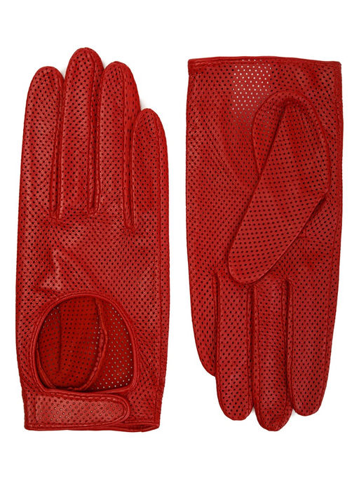 Перчатки женские б/п IS854 red - Eleganzza фото 7