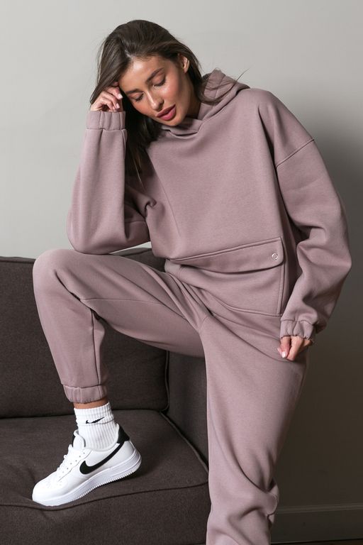 Костюм зимний утепленный из футера с начесом - Fly фото 6