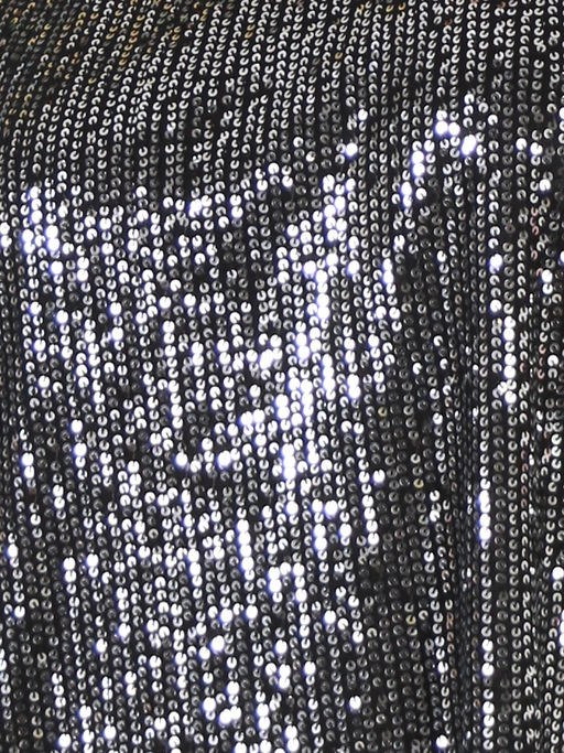 Топ с пайетками серебро - Almond фото 7