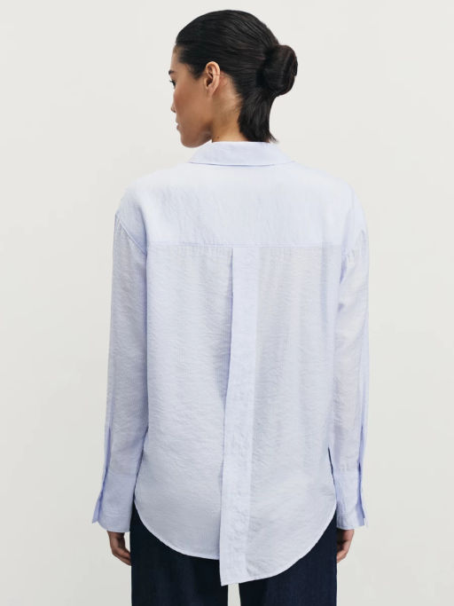 Рубашка асимметричного кроя из вискозы / Zarina фото 6