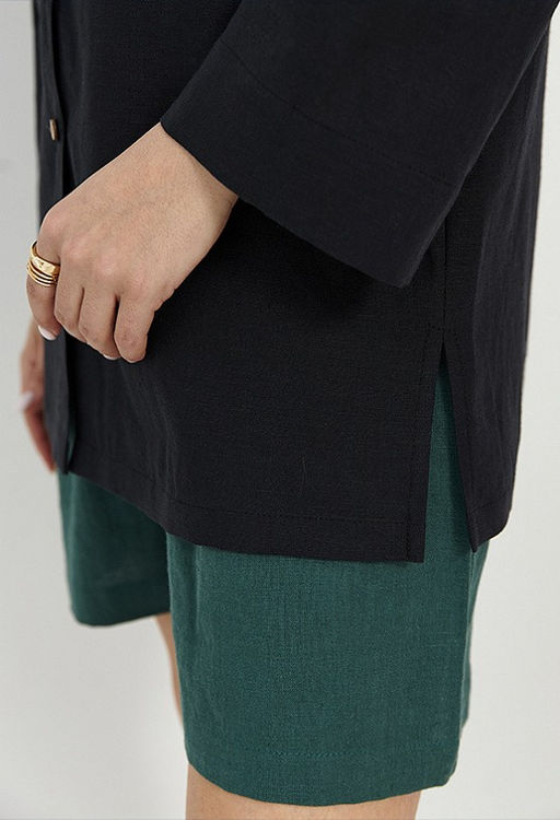 Рубашка  из 100% льна премиального качестваСеул - Vals фото 4