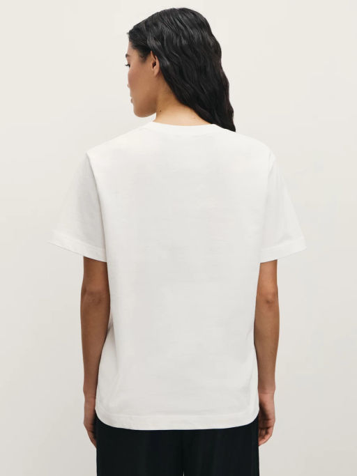 Футболка с декоративными бусами / Zarina  фото 5