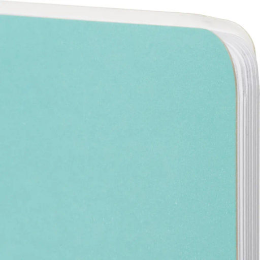 Тетрадь общая А5 Attache Miss Office 128л клетка гребень голубой с серебром