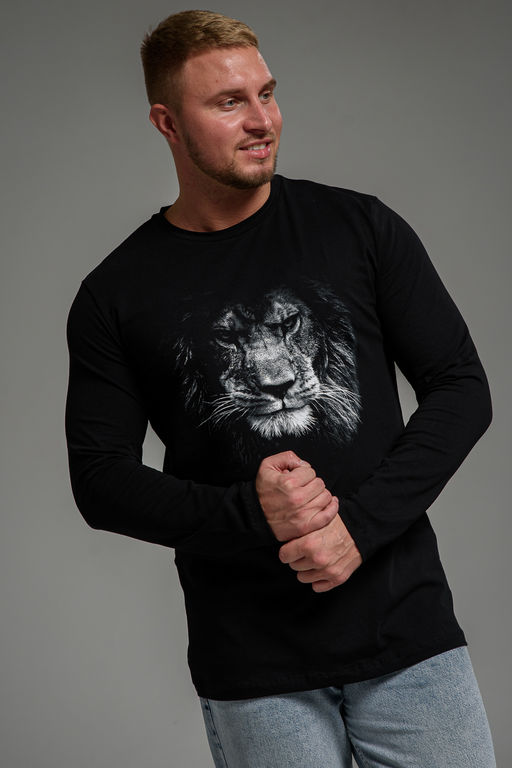 8514/1 Футболка с длинным рукавом мужская