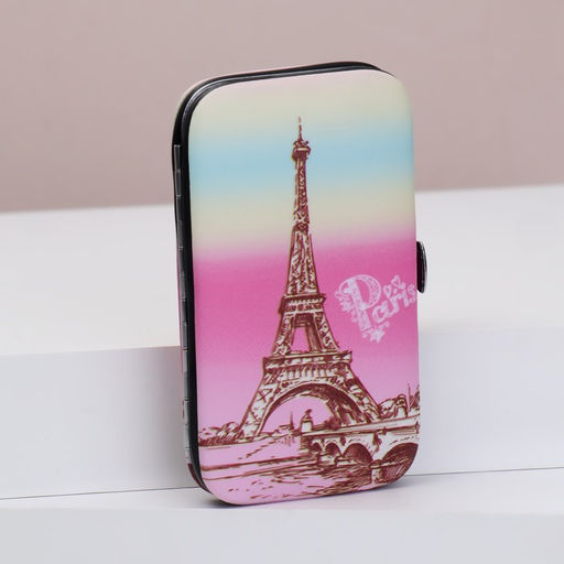 Набор маникюрный Париж, 6 предметов, в футляре, рисунок МИКС - Queen fair фото 7