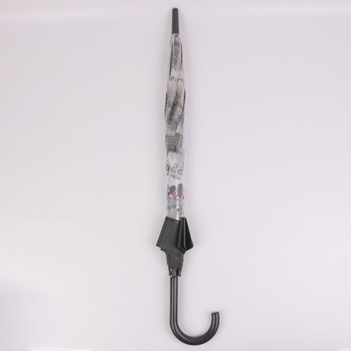 Зонт - трость полуавтоматический Города, 8 спиц, R = 40 см, рисунок МИКС - Simaland фото 7