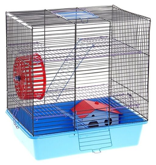 Клетка д/грыз. Зоолайф Грызун -4 (41*30*44см) 1404