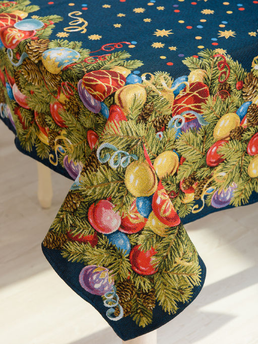 Конфетти - гобеленовая скатерть 140х140 см - Гобеленглавснаб фото 2