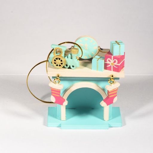 Елочная игрушка - Камин 56GG64-25804 P - Idh фото 3