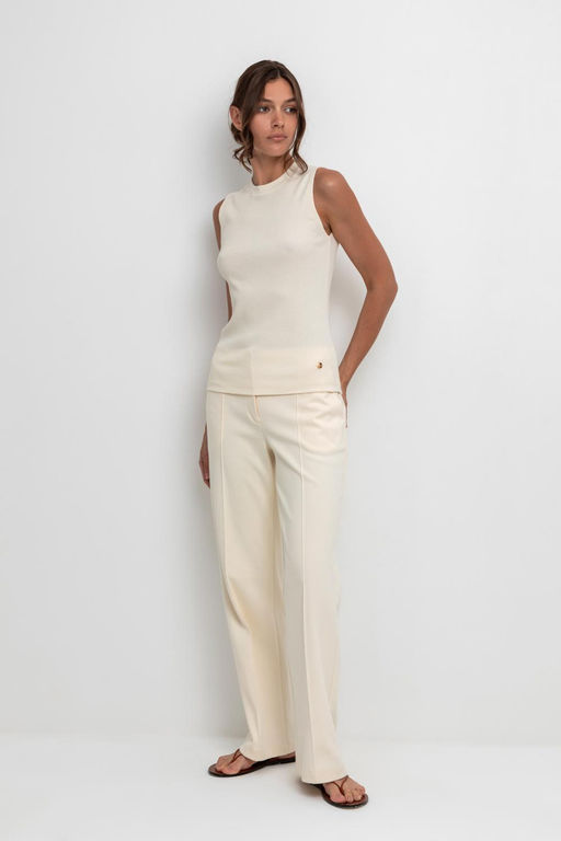 VERY NEAT _ ЕВТ 4071/античный белый брюки жен