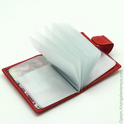 Женская кожаная визитница Sergio Valentini СВ 8092-010  фото 3