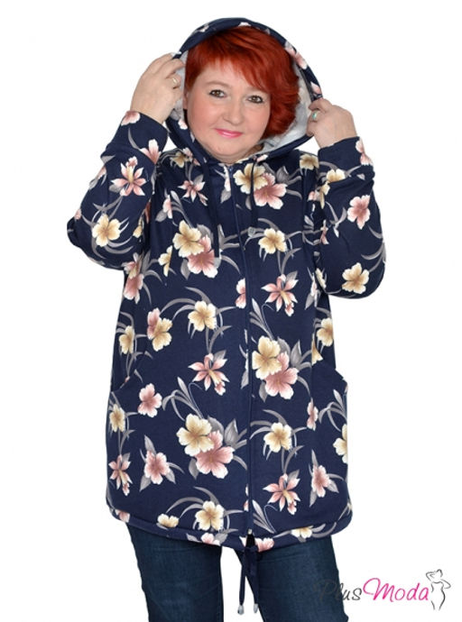 Толстовка Модель №1533 размеры 44-84 - Plusmoda фото 2