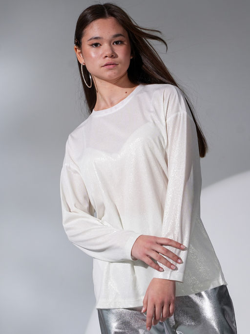 Блузка белый 254261921 - Nota bene фото 2