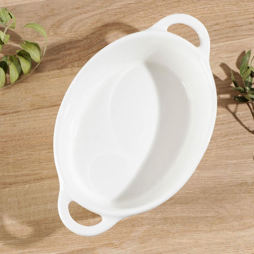 УЦЕНКА Форма для запекания «Долли» 18.5×11×4.5 см белая