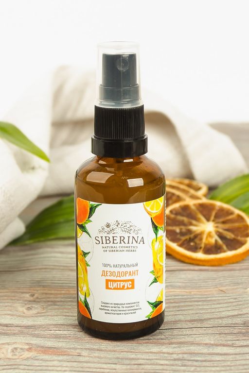 Дезодорант Цитрус - Siberina фото 5
