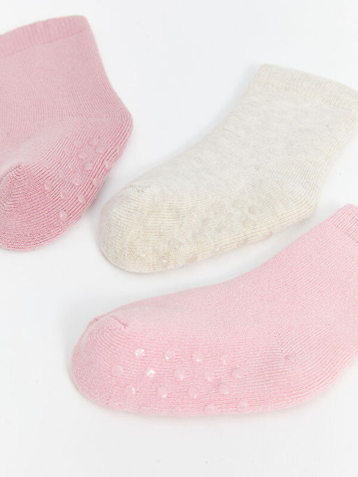 Basic K?z Bebek Soket ?orap 3l?