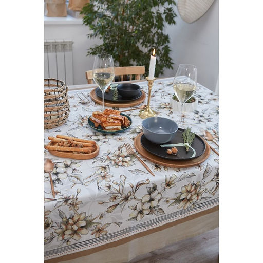 Скатерть Этель Floral mood, 110?147 см, 100 % хлопок, репс 210 г/м?