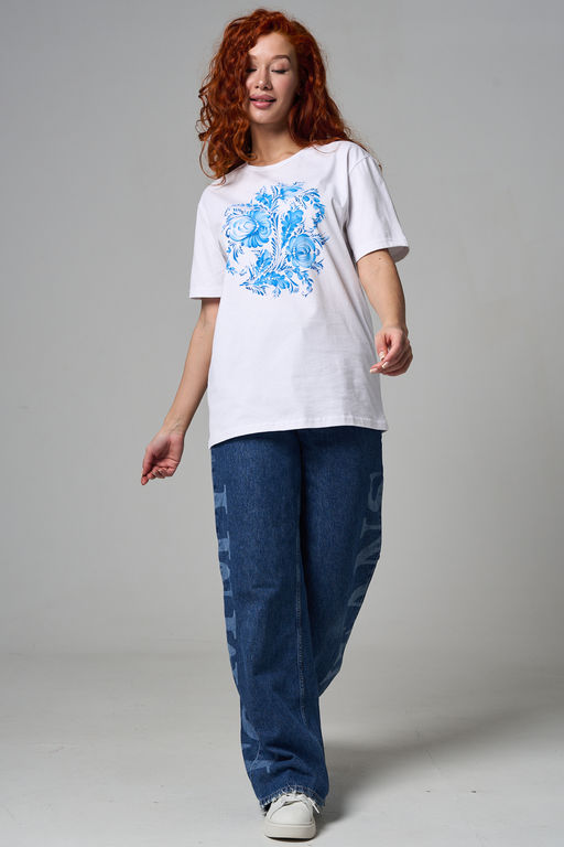 Футболка унисекс Натали кулирка  фото 45