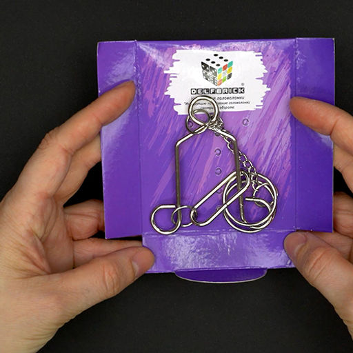 DELFBRICK DLM-36 Головоломка металлическая 1 шт Ракета 6 элемент