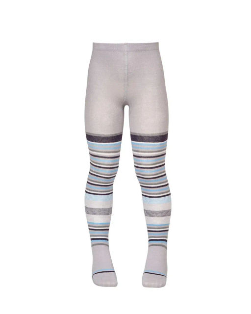 (Omsa) Collant 11P11-1 в полоску grigio chiaro