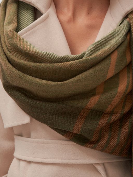 В составе шерсть! Палантин двусторонний - Tantino фото 3