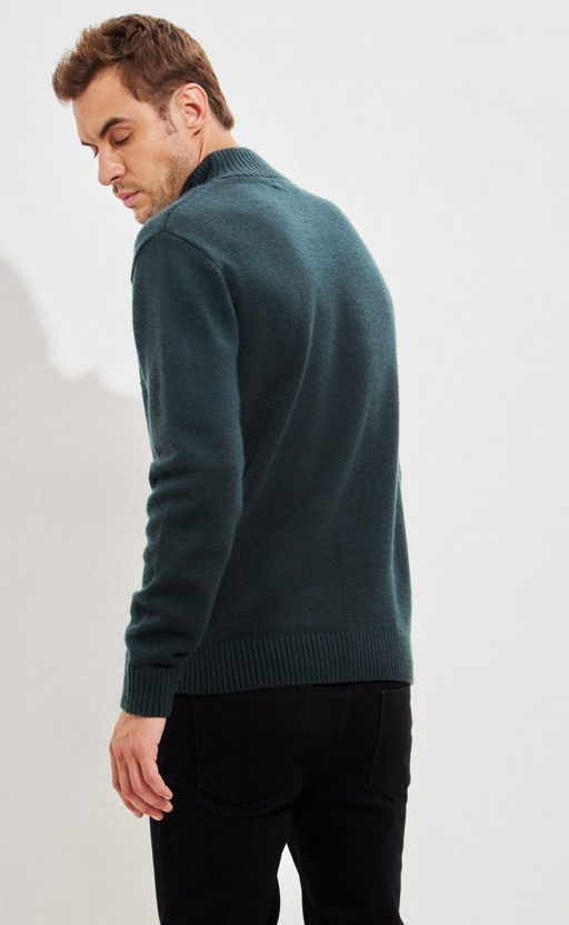 Джемпер F321-15256 d.green - Fine joyce фото 8