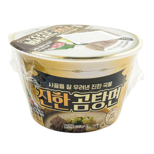 Лапша б/п со вкусом говядины в белом бульоне Гомтан Gomtang Seimyeon, Корея, 191 г Акция