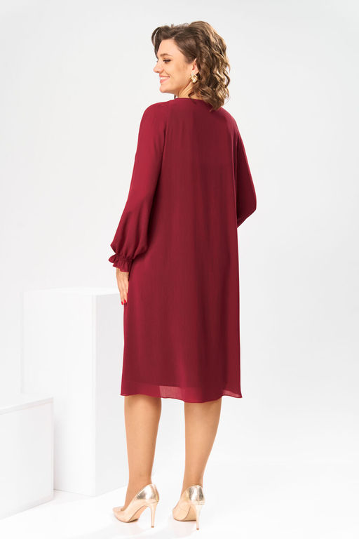 Платье Romanovich Style 1-2070 бордо фото 2