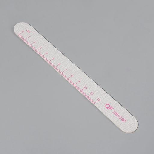 Набор пилок для ногтей, на деревянной основе, прямые, набор 20 шт., 180 грит, 18 см