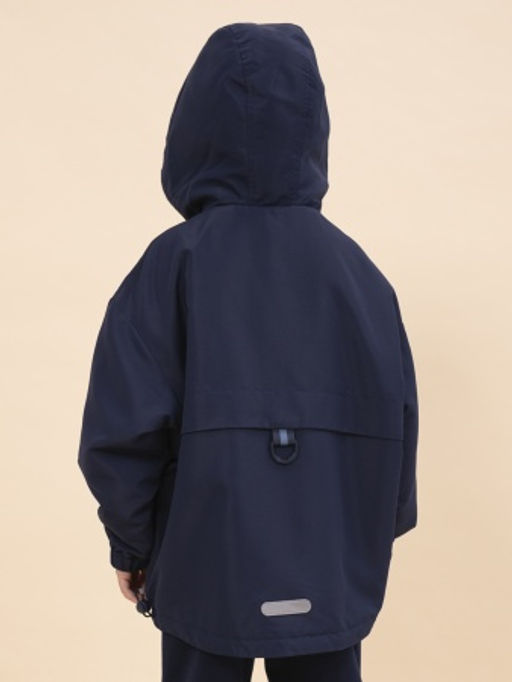 PELICAN, ветровка для мальчиков, Темно-синий  фото 4