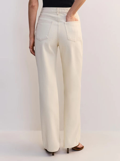 Прямые джинсы с высокой посадкой ZR2605092317-2 / Zarina