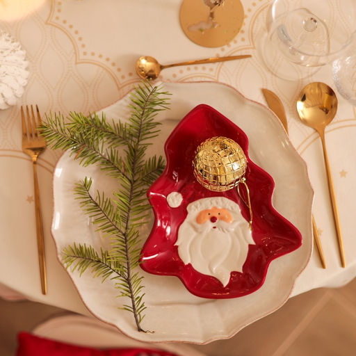Скатерть новогодняя «Этель» Christmas wreath, d=220 см +/-3 см с ВГМО, 100% хлопок, саржа 190 г/м²