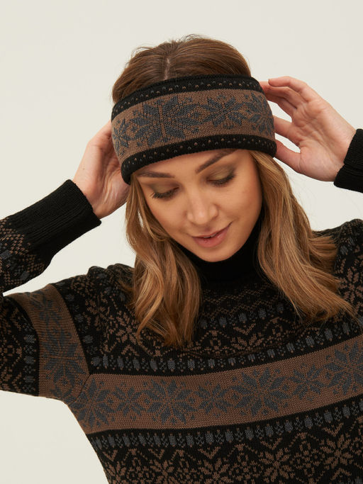 Повязка на голову а1284 черный