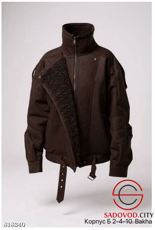 Зимняя куртка-авиатор женская - Bruno фото 3