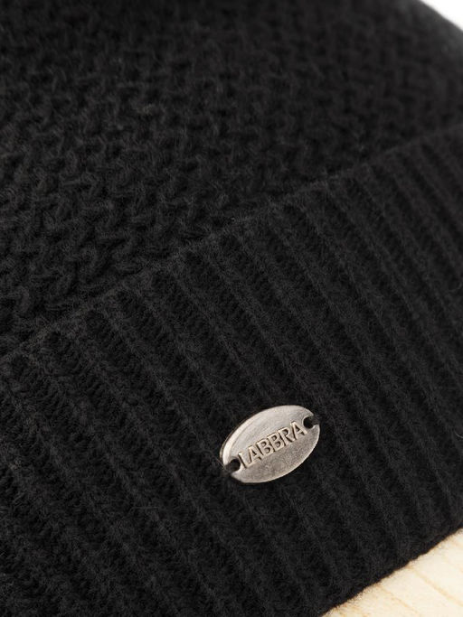 Шапка жен. шерсть мерин LB-J440012 black - Labbra фото 11