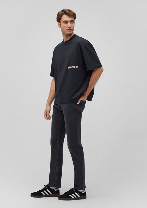 Jake Pro Sport Koyu Gri Jean Pantolon - Mavi фото 2