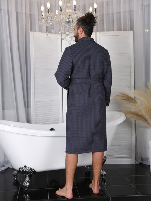 ХАЛАТ ДОМАШНИЙ ШАЛЬ БОХО ВШБ-МОК-АСФ-987 - Ашматекс фото 4