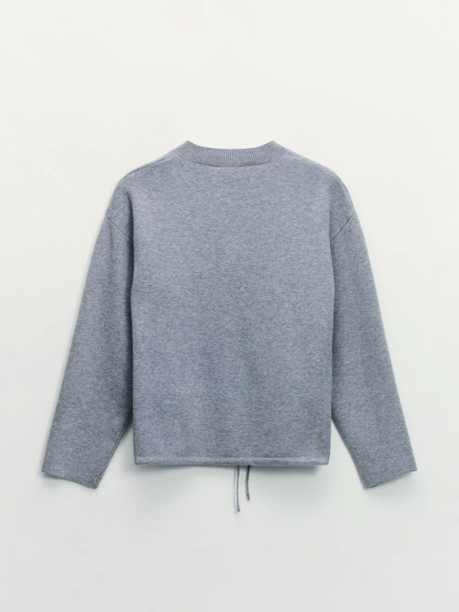 Оверсайз джемпер на молнии / Zarina фото 10