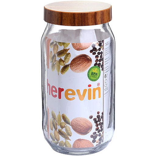 80723 Емкость для сыпучих продуктов 1 л MB Herevin (х12)